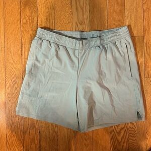 Pastel green/teal men’s shorts